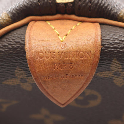 Louis Vuitton Handbag Speedy 35 M41524 PVC Coated Canvas Leather Speedy 35