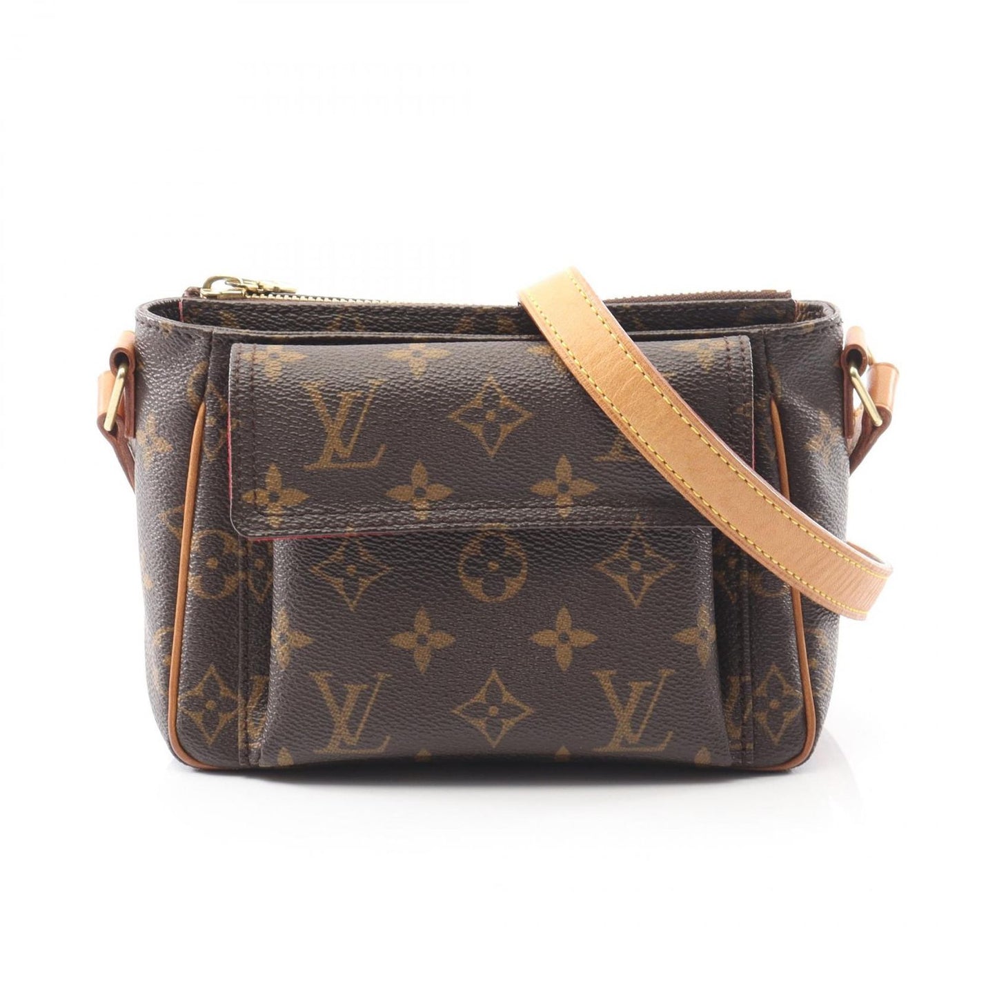 Louis Vuitton Shoulder Bag Viva City PM M51165 PVC Coated Canvas Leather Viva
