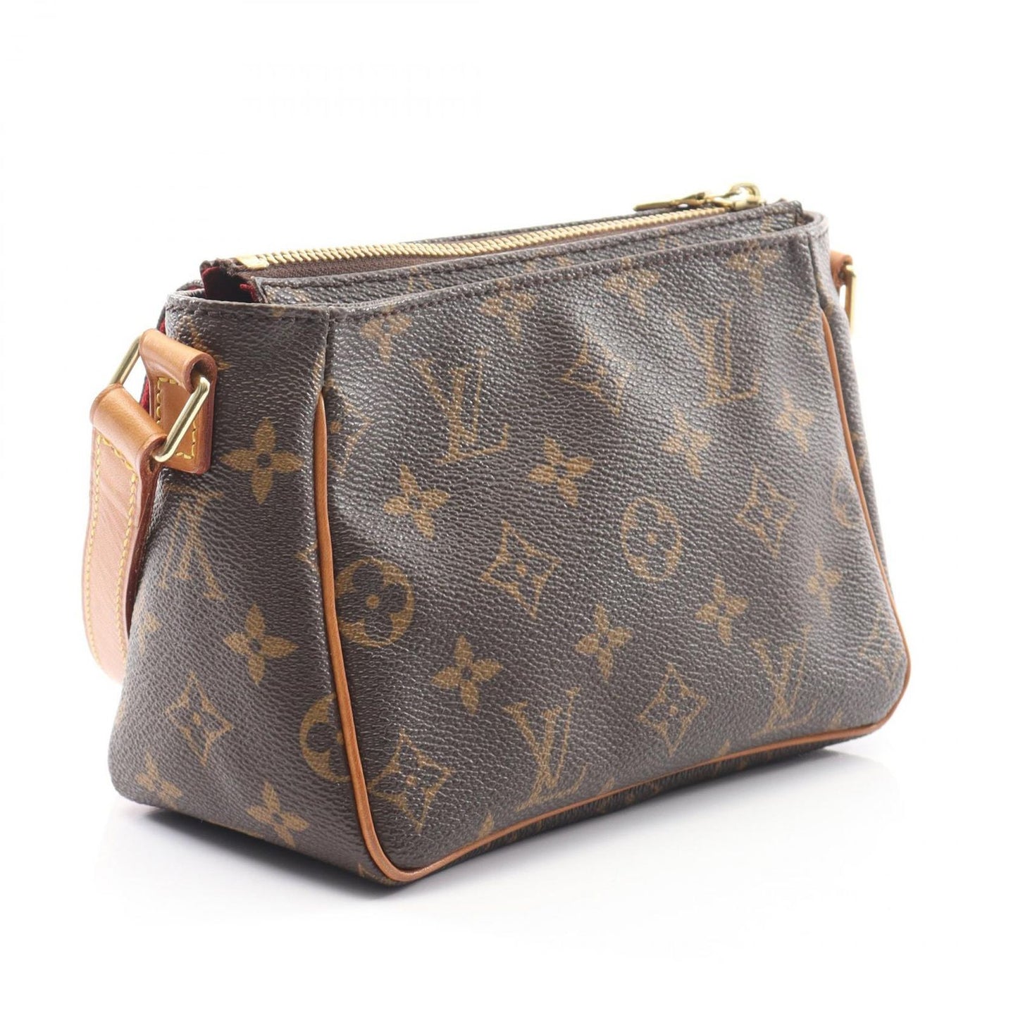 Louis Vuitton Shoulder Bag Viva City PM M51165 PVC Coated Canvas Leather Viva