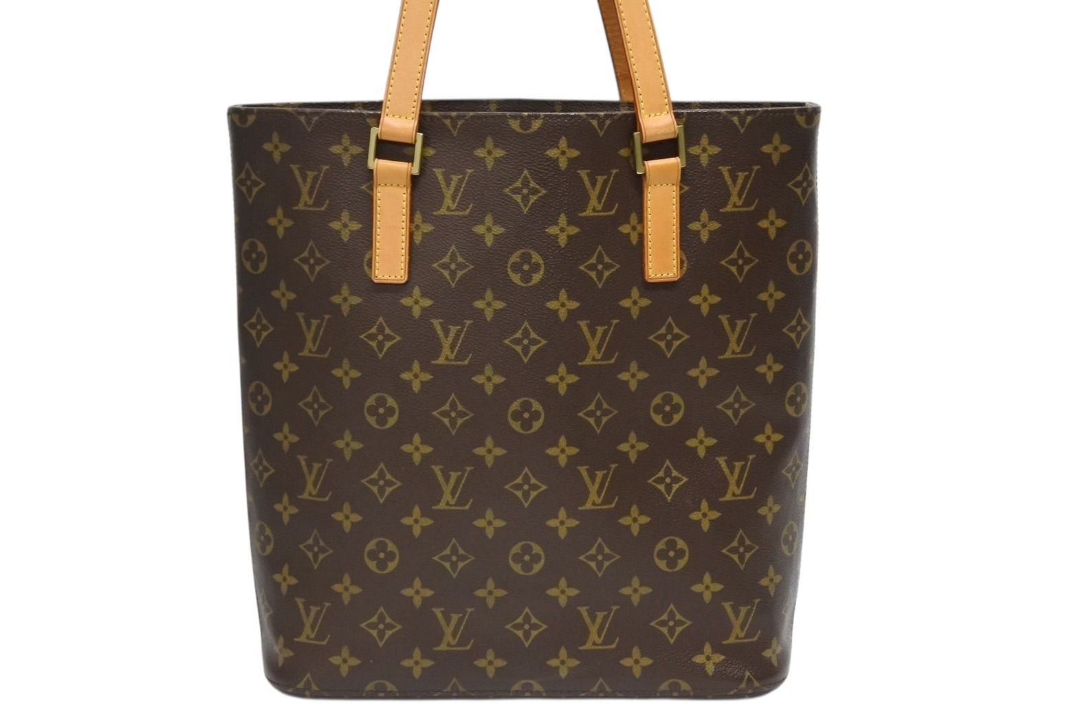 Louis Vuitton Vavin GM Tote Bag Monogram Leather Brown — view 3