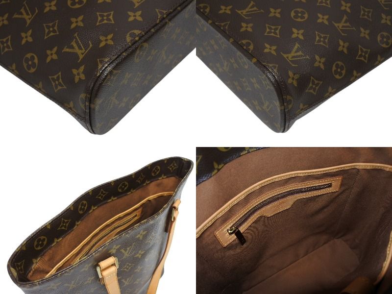 Louis Vuitton Vavin GM Tote Bag Monogram Leather Brown — view 7