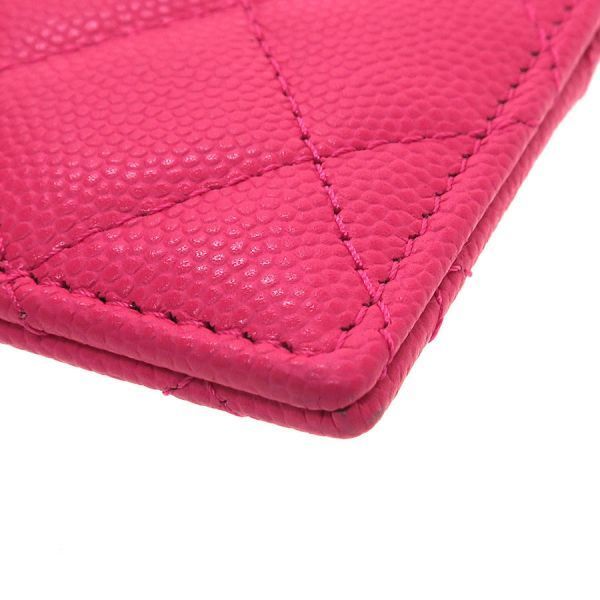 Chanel 19 Caviar Matelasse Card Case