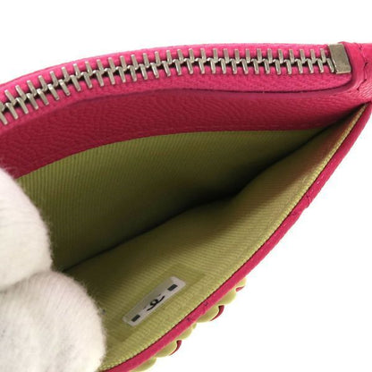 Chanel 19 Caviar Matelasse Card Case