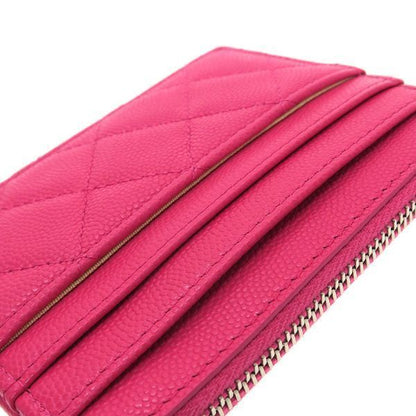 Chanel 19 Caviar Matelasse Card Case