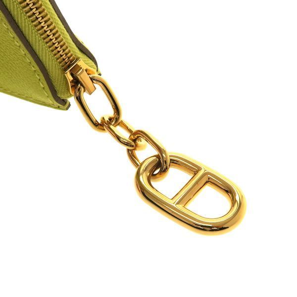 Hermes Zip Ango Pmchaine D'ancre Pouch [s Rank]