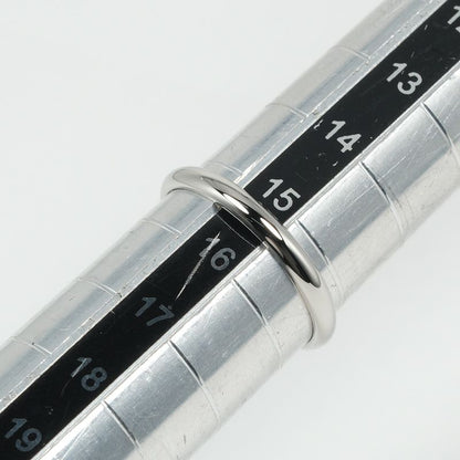 Cartier 1895 Wedding 2.5mm (0.10in) Model Pt950platinum No 15.5 Men's 3.1g Ring