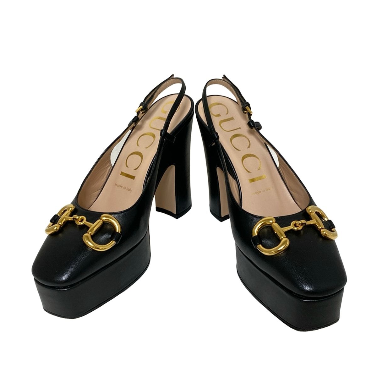 Gucci Sandals 37 Women's - Black Horsebit Leather