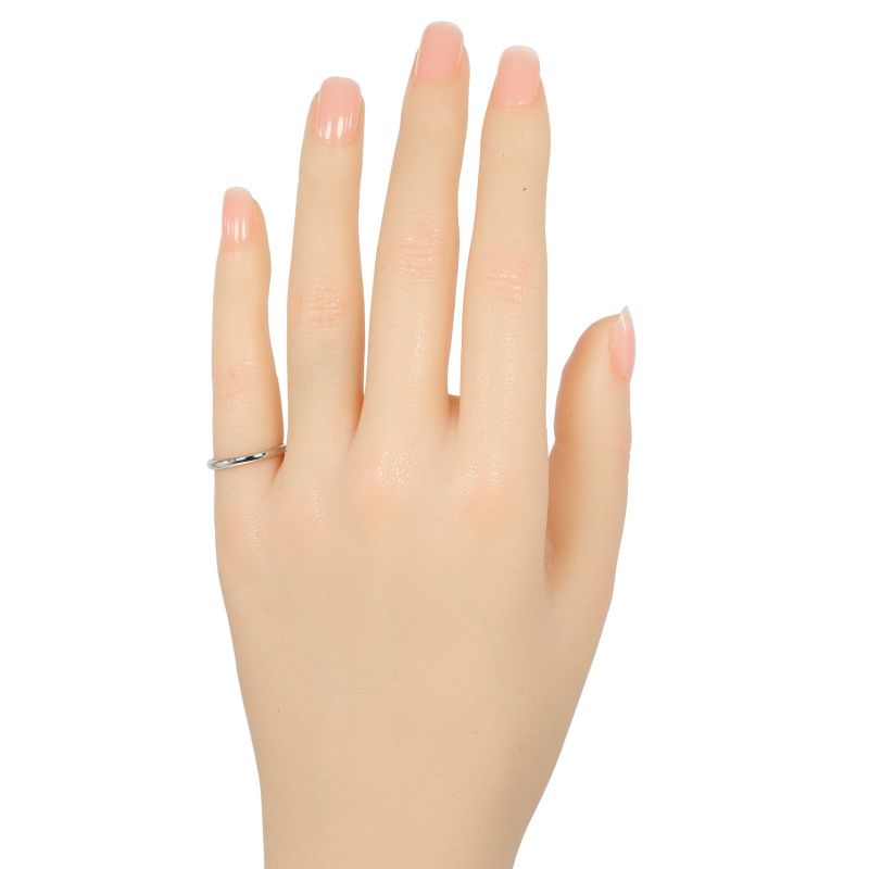 Cartier 1895 Wedding Pt950platinum No 6 Women's 2.2g Ring ・ring