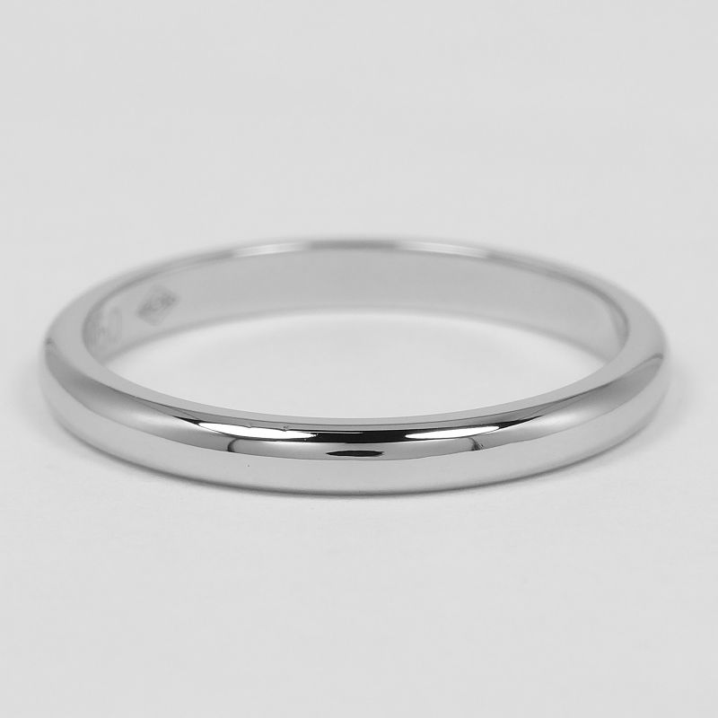 Cartier 1895 Wedding Pt950platinum No 6 Women's 2.2g Ring ・ring