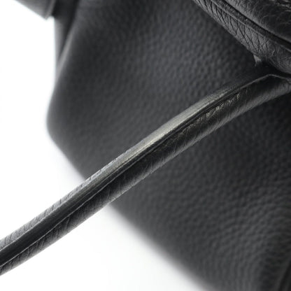Hermes Shoulder Bag Lindy 26 073428ck Black Leather Lindy 26 Taurillon Clemence