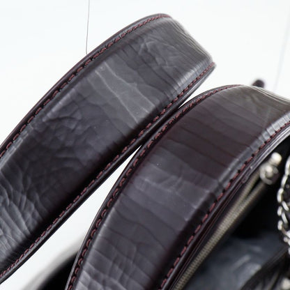 Chanel Grand Shopping Tote XL Matelasse Chain Tote Wrinkled A66865 Patent