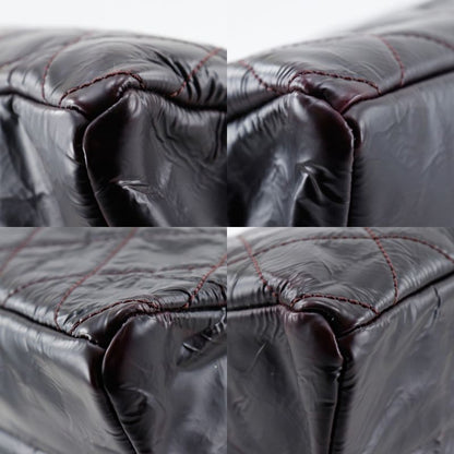 Chanel Grand Shopping Tote XL Matelasse Chain Tote Wrinkled A66865 Patent