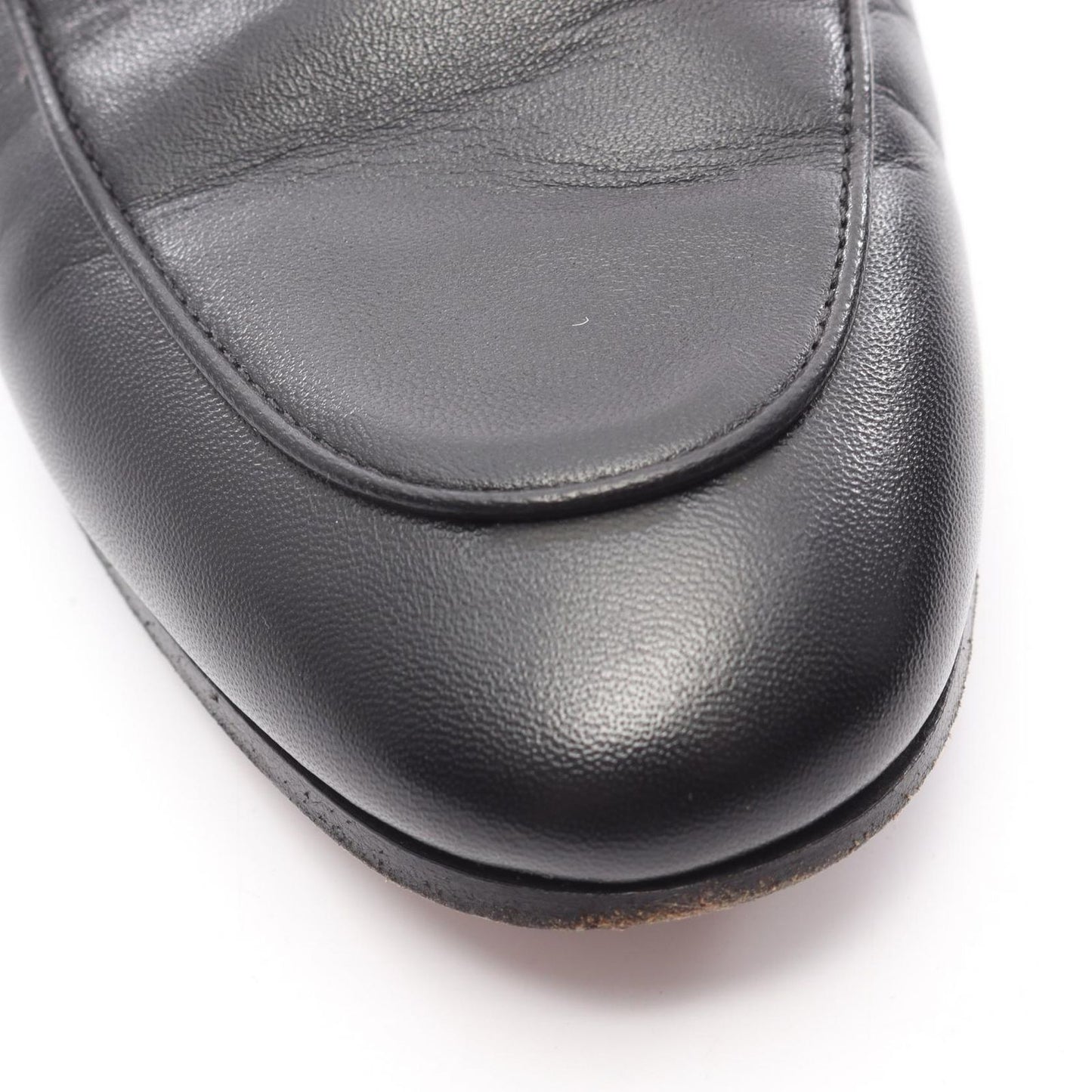 Gucci Loafers Brixton Horsebit Leather Loafers Women'S a