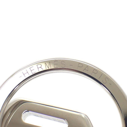 Hermes Etelier Fj00 key Holder Ring Metal Silver Men Women