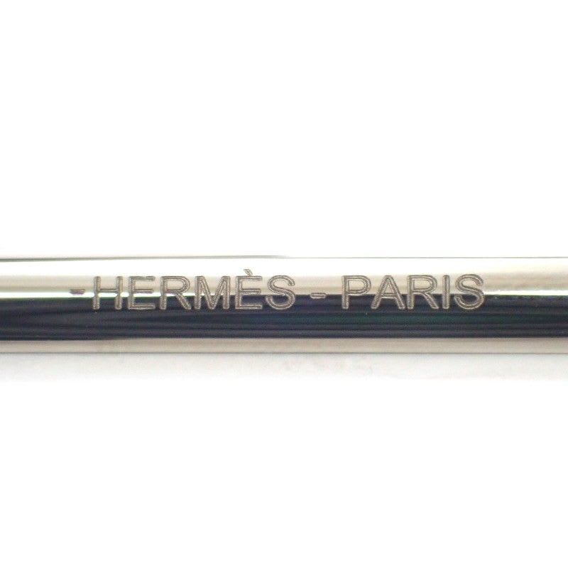 Hermes Etelier Fj00 key Holder Ring Metal Silver Men Women