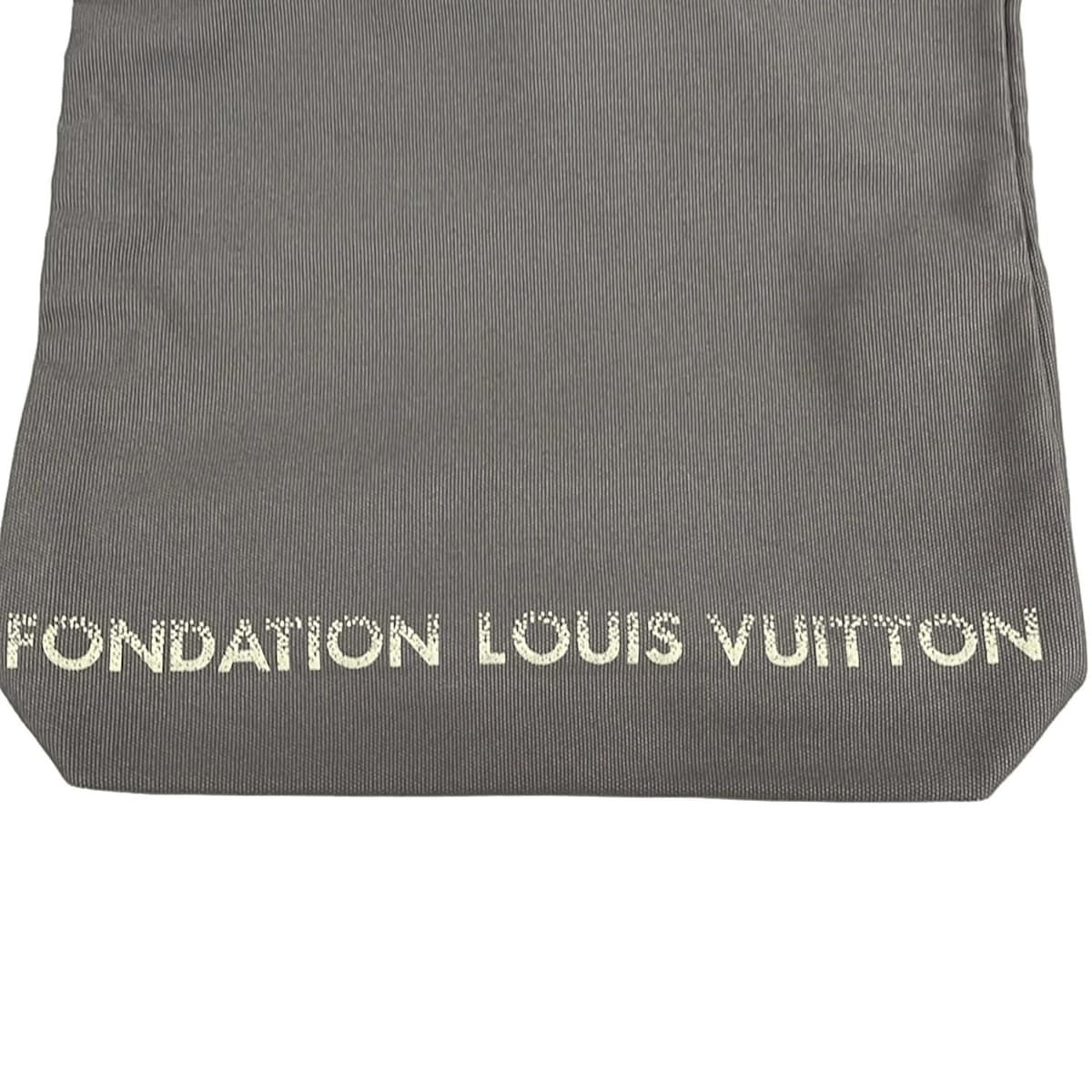 Louis Vuitton Tote Bag - Gray X Ivory X Light Gray Fondation Louis