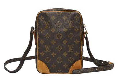 Louis Vuitton Amazon Shoulder Bag Monogram Leather Brown — view 2