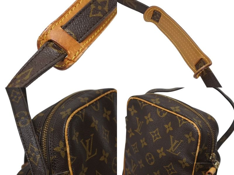 Louis Vuitton Amazon Shoulder Bag Monogram Leather Brown — view 6