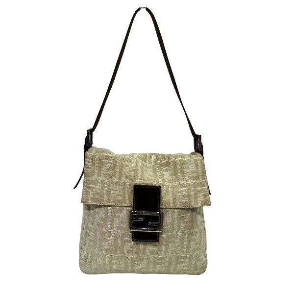 Fendi Zucca Pattern Mamma Bucket Bag Shoulder Bag Ladies