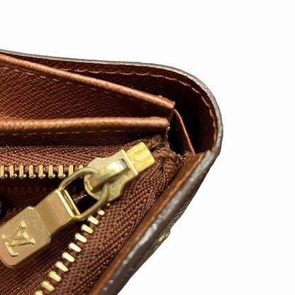 Louis Vuitton Monogram Porte Monevier Tresor M61730 Bifold Wallet Unisex