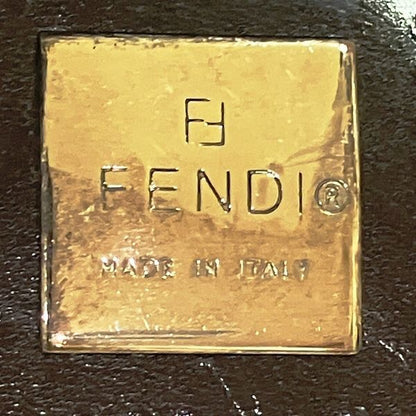 Fendi Zucca Pattern Mamma Bucket Bag Shoulder Bag Ladies