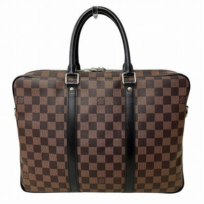 Louis Vuitton Damier Porte Documan Voyage PM N41466 Bag Briefcase Business Bag