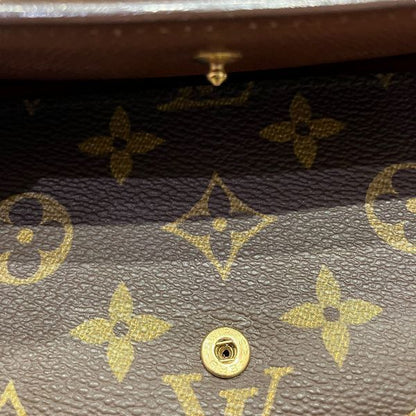 Louis Vuitton Monogram Porte Monevier Tresor M61730 Bifold Wallet Unisex