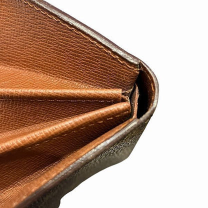 Louis Vuitton Monogram Porte Monevier Tresor M61730 Bifold Wallet Unisex