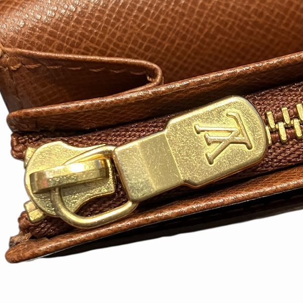 Louis Vuitton Monogram Porte Monevier Tresor M61730 Bifold Wallet Unisex