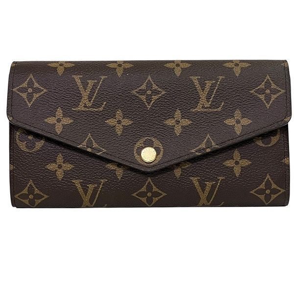 Louis Vuitton Monogram Portefeuille Sarah M62234 Long Wallet Bifold Long Wallet