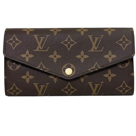 Louis Vuitton Monogram Portefeuille Sarah M62234 Long Wallet Bifold Long Wallet