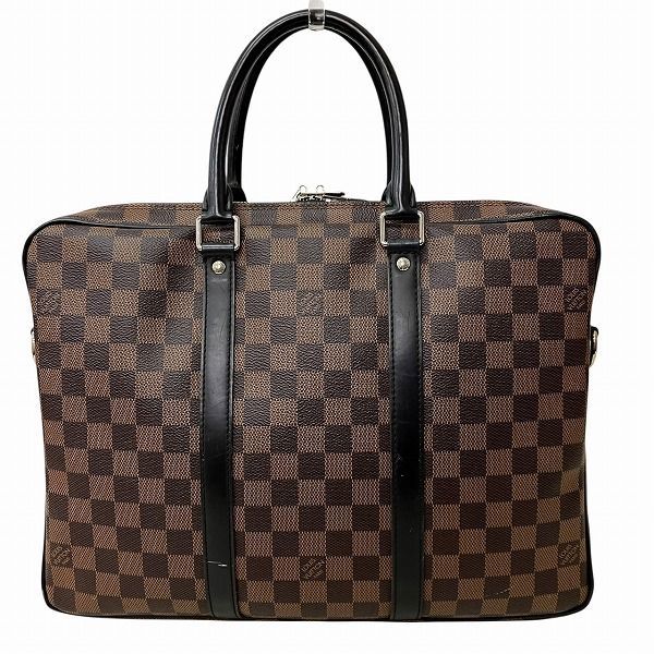 Louis Vuitton Damier Porte Documan Voyage PM N41466 Bag Briefcase Business Bag