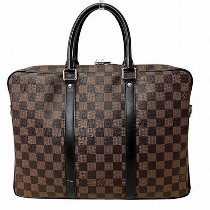Louis Vuitton Damier Porte Documan Voyage PM N41466 Bag Briefcase Business Bag