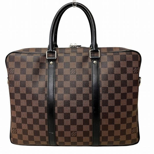 Louis Vuitton Damier Porte Documan Voyage PM N41466 Bag Briefcase Business Bag