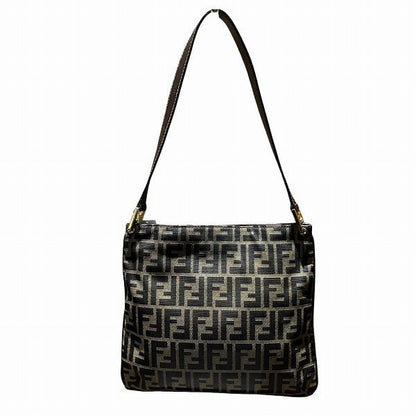 Fendi Zucca Bag Handbag Shoulder Bag Ladies