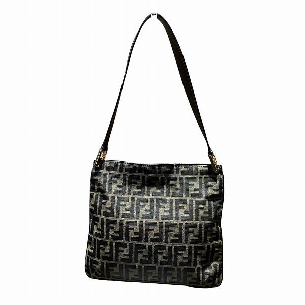 Fendi Zucca Bag Handbag Shoulder Bag Ladies