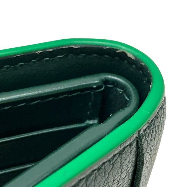 Bottega Veneta Intrecciato R00132325p Green Bifold Wallet Men's