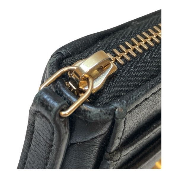 Chanel Coco Mark Lambskin Coin Case Card Case Ladies