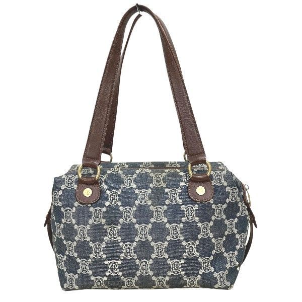 Celine Macadam Denim Bag Handbag Shoulder Bag Ladies