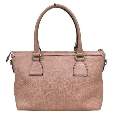 Gucci Interlocking G 449659 Leather 2way Bag Handbag Shoulder Bag Ladies