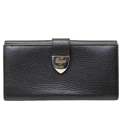 Gucci 231837 Brown Long Wallet Bifold Wallet Unisex