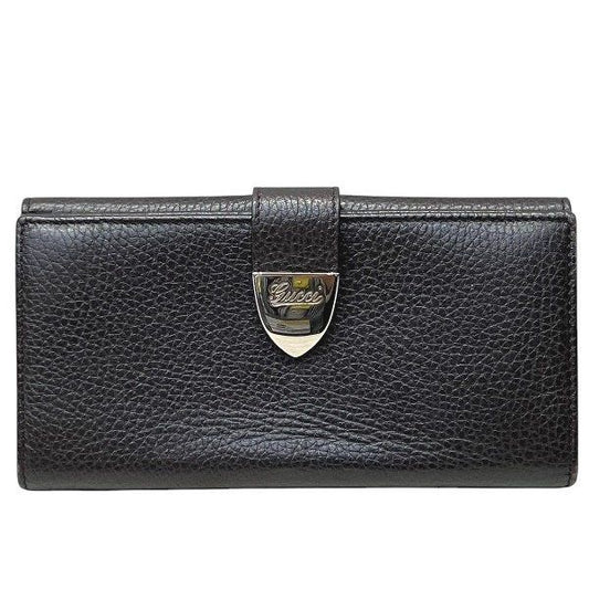 Gucci 231837 Brown Long Wallet Bifold Wallet Unisex