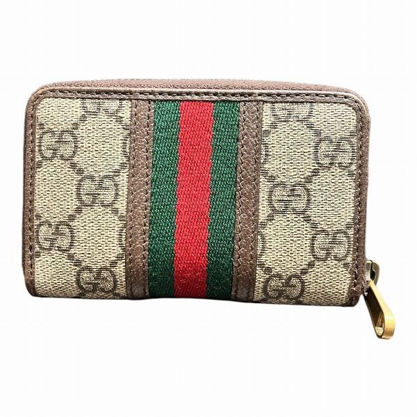 Gucci Sherry 597613 Zip Around Coin Case Women's