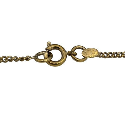 Chanel Gold 04a Coco Mark Perfume Bottle Brand Accessories Necklace Ladies