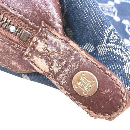 Celine Macadam Denim Bag Handbag Shoulder Bag Ladies