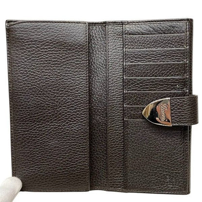 Gucci 231837 Brown Long Wallet Bifold Wallet Unisex
