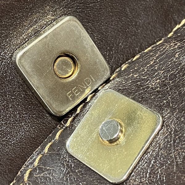 Fendi Zucca Bag Handbag Shoulder Bag Ladies