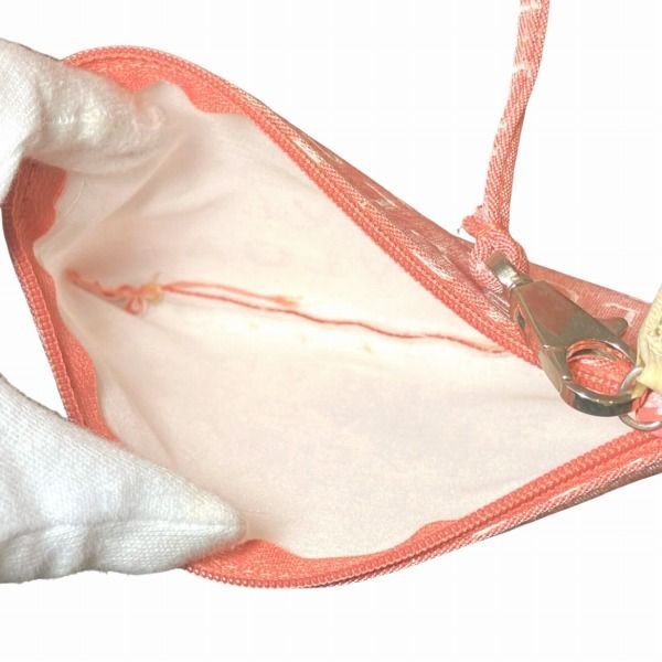 Bvlgari Logomania Canvas Pink Bag Handbag Ladies