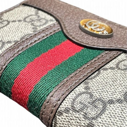 Gucci Sherry 597613 Zip Around Coin Case Women's