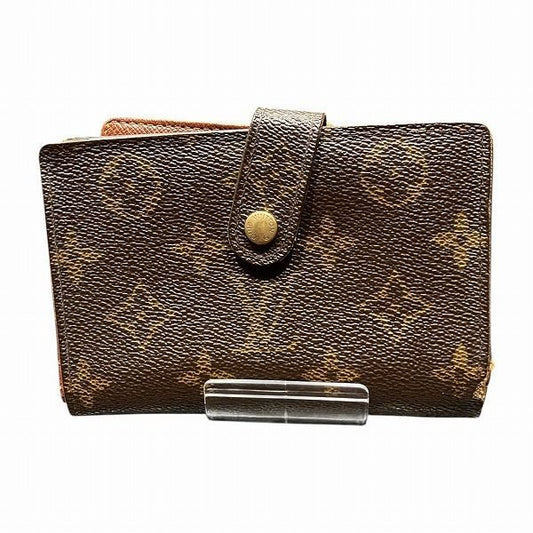 Louis Vuitton Monogram Portefeuille Viennois M61674 Bifold Wallet Women's